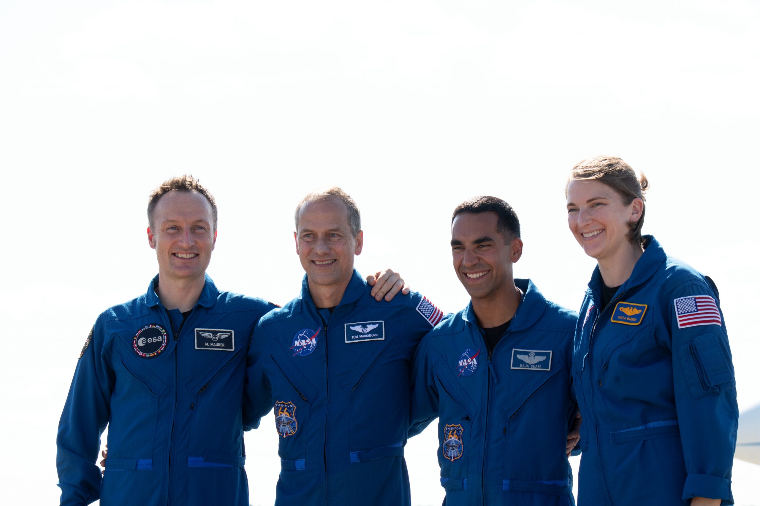 ESA-Astronaut Matthias Maurer zur ISS